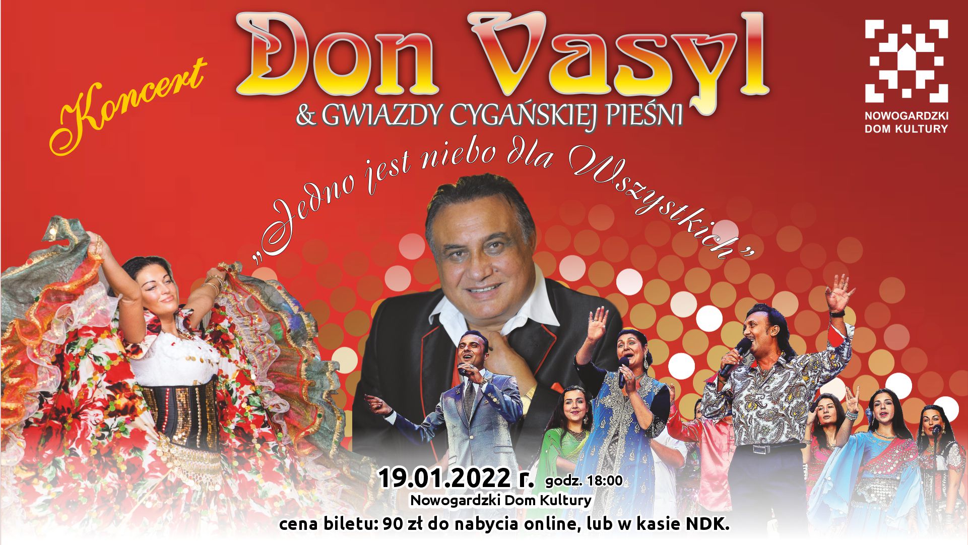 KONCERT | Don Vasyl i Cygańskie Gwiazdy w Nowogardzie!